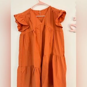 Cute orange dress <3